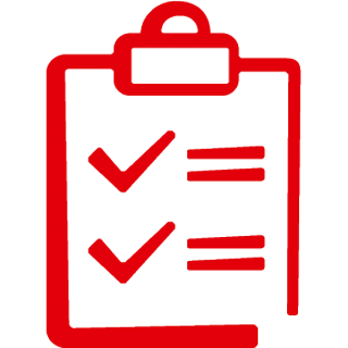 Symbolbild: Checkliste © Save the Children gezeichnetes Klemmbrett mit einer Checkliste drauf