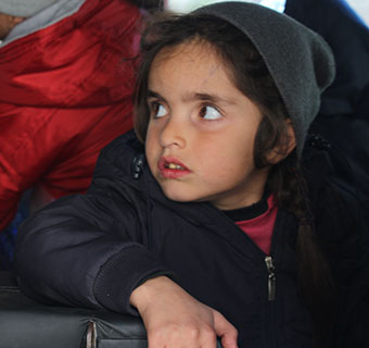 Ruba* gehört zu den über 500.000 Menschen, die seit Anfang Dezember in Syrien aus ihren Häusern vertrieben wurden.