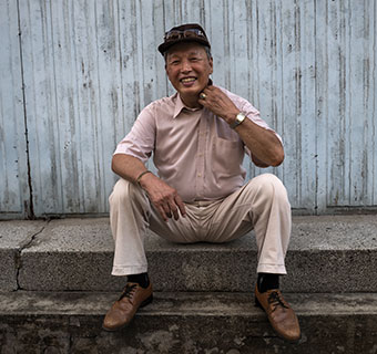 Yong Woong Jo, Überlebender des Korea-Krieges. © Dominic Nahr / Save The Children