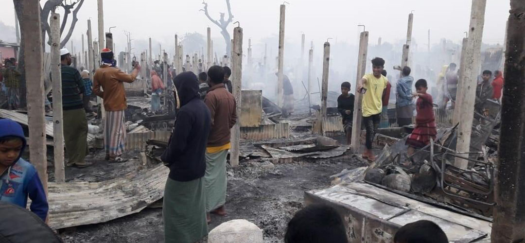 Die Gewalt in Myanmar hat mehrere Dimensionen. So wurde 2017 die religiöse Minderheit der Rohingya aus dem Land gewaltsam vertrieben.