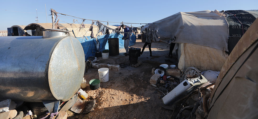 Camp für Geflüchtete in Syrien © Kahlil Alachawi / Save the Children