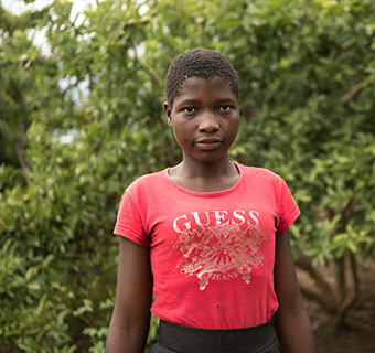 Klimaaktivistin Stella aus Malawi © Thoko Chikondi / Save the Children