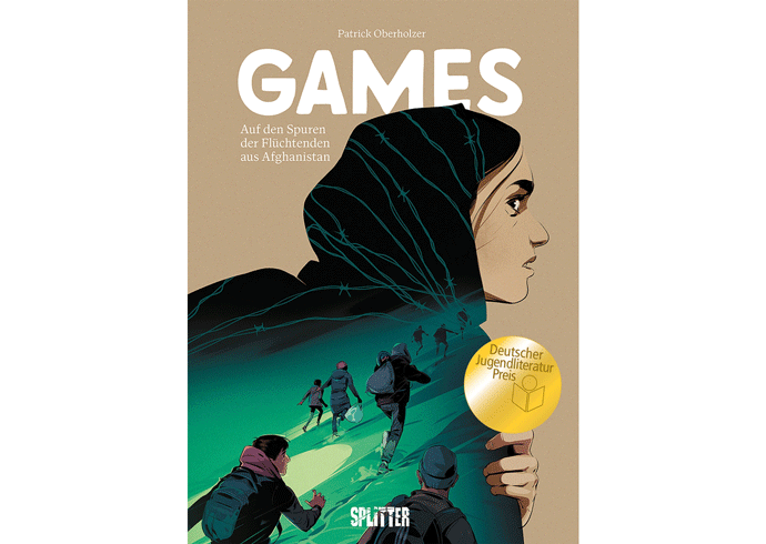 Umschlag des Buches: GAMES – Auf den Spuren der Flüchtenden aus Afghanistan