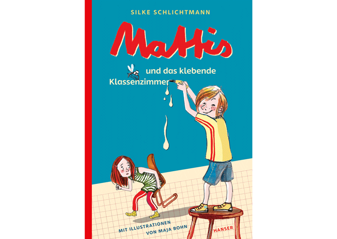 Umschlag des Buches: Mattis und das klebende Klassenzimmer