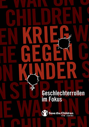 Cover- Schrift Kinder im Krieg dunkel
