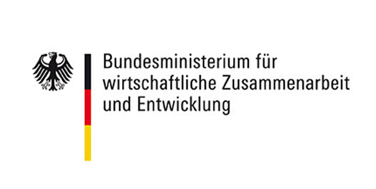 Logo des Bundesministeriums für wirtschaftliche Zusammenarbeit und Entwicklung (BMZ) 