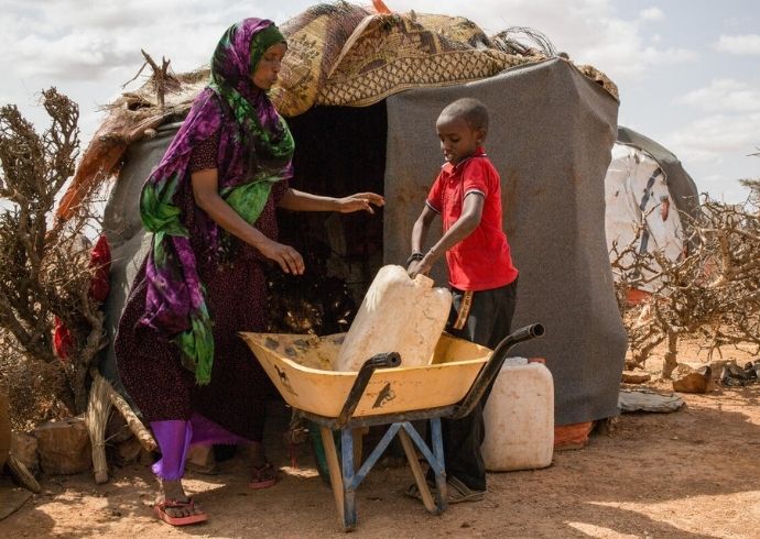 Eine Bargeldhilfe von Save the Children kann in Somalia den Grundstein für eine neue Existenz legen.