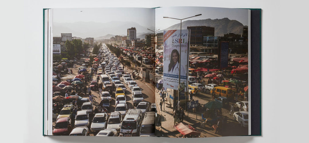 streets in kabul, a photo in the book