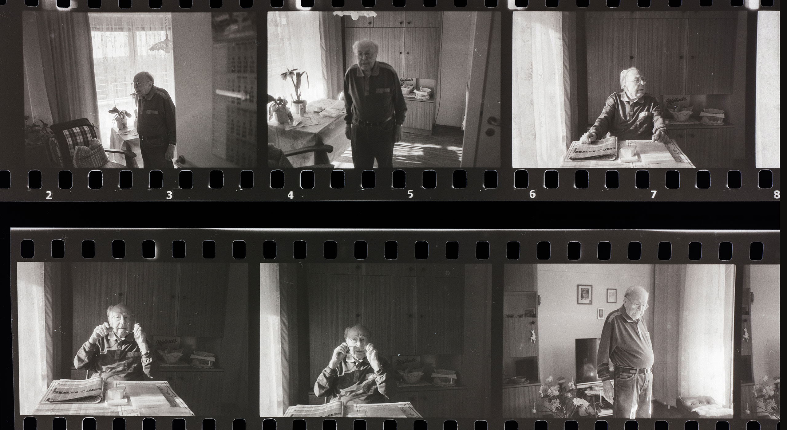 Fotostrecke von Erich Karl, aufgenommen von Diminc Nahr, Fotoausstellung 'ich lebe'