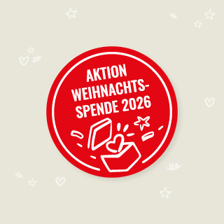 Signet der Aktion Weihnachtsspende 2026