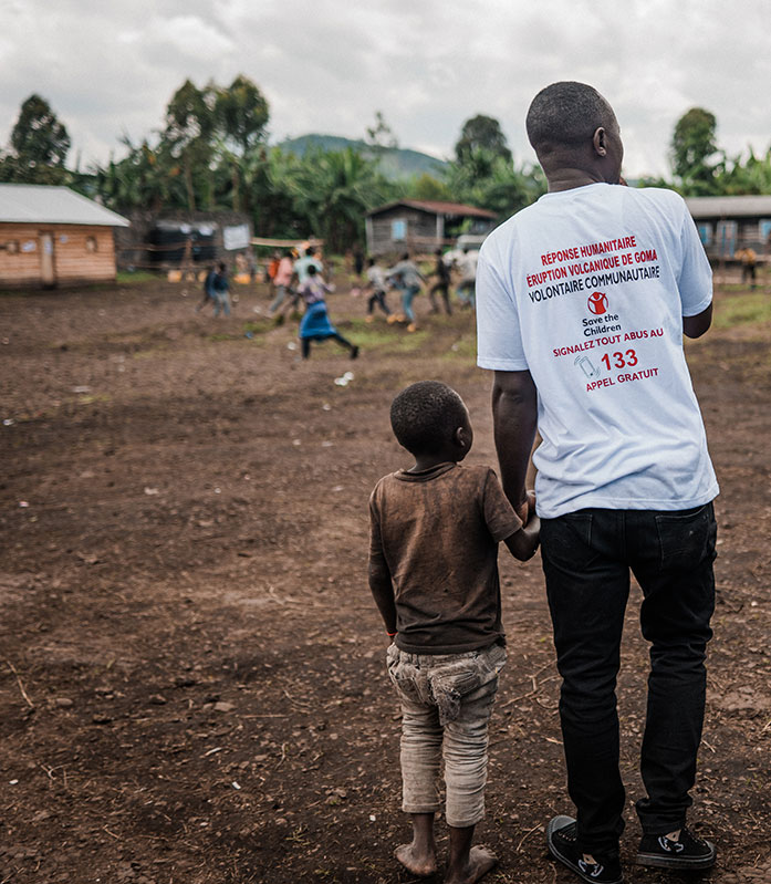 Wir unterstützen Kinder auf der Flucht © Hugh Kinsella Cunningham /Save the Children Wir unterstützen Kinder auf der Flucht