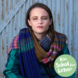 Jasna Fritzi Bauer unterstützt die Aktion ein Schal fürs Leben.