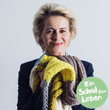 Ursula von der Leyen unterstützt die Arbeit von Save the Children.