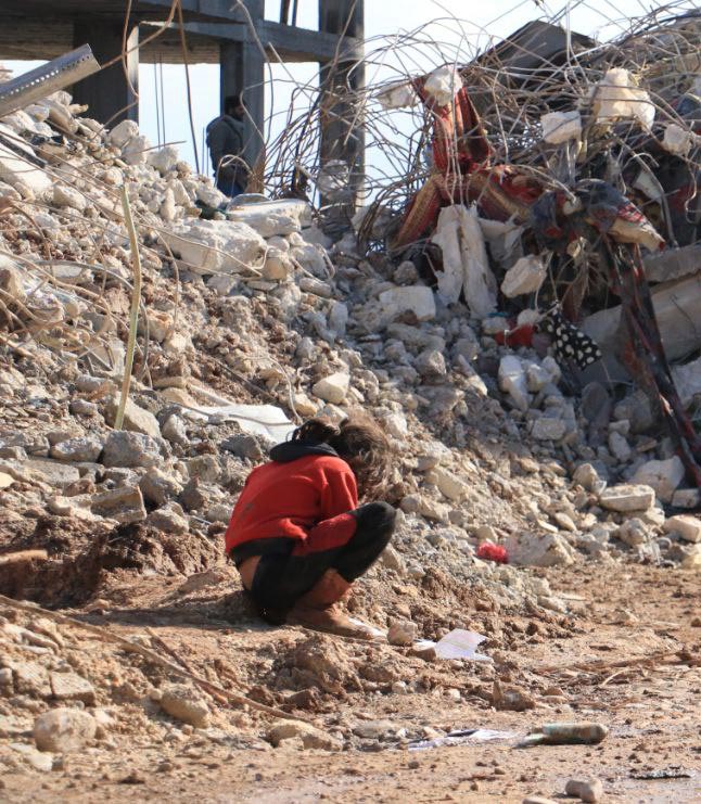 Save the Children unterstützt Erdbebenopfer in Syrien